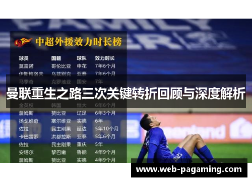 曼联重生之路三次关键转折回顾与深度解析